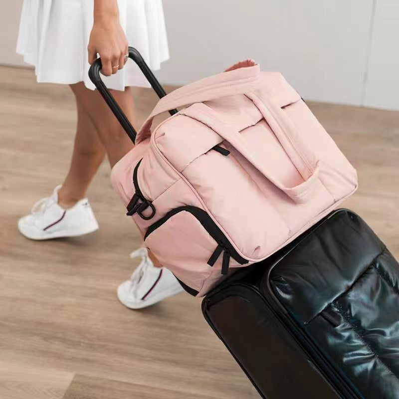 Travel Duffle Bag With Shoes Compartment