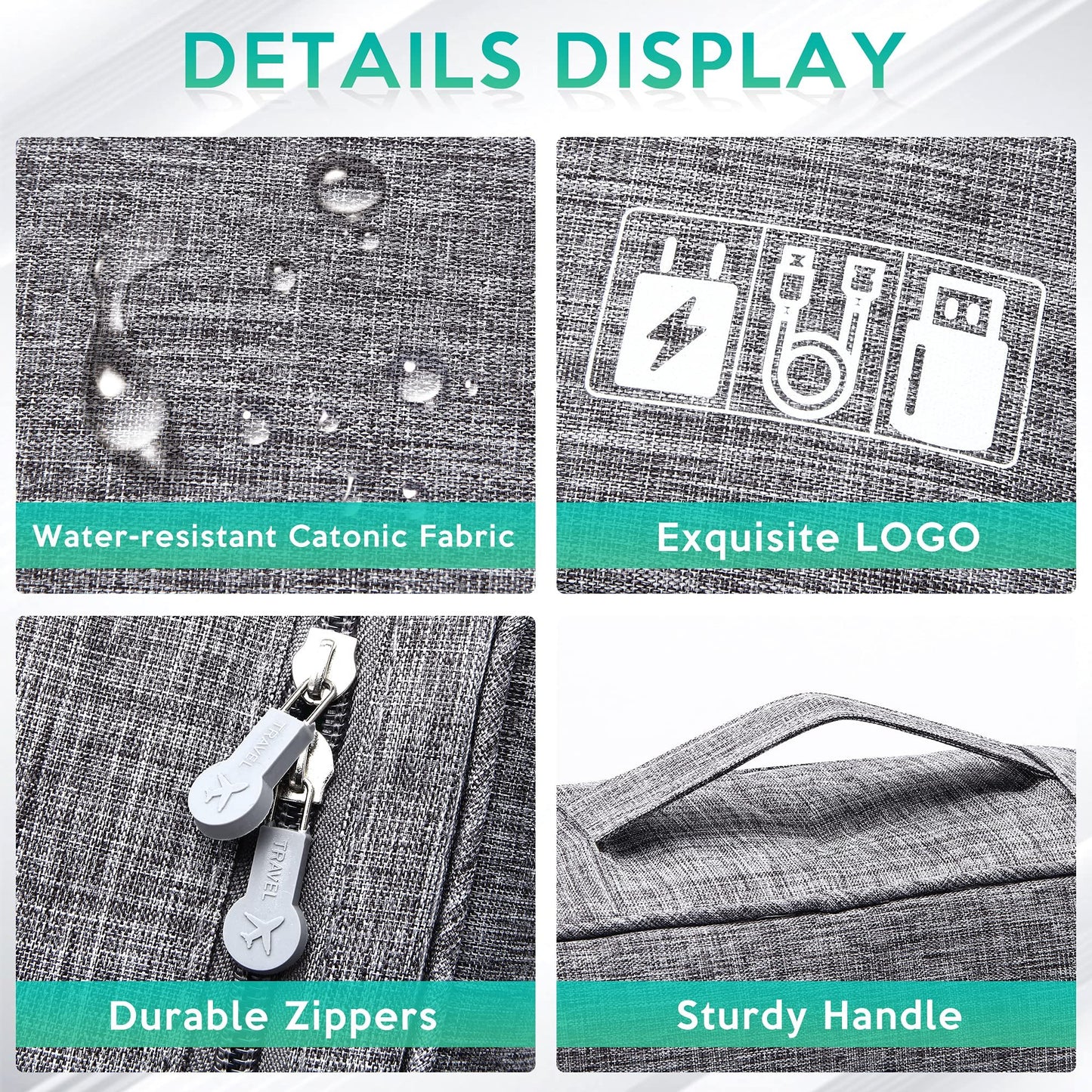 Portable Waterproof Electronics Organiser