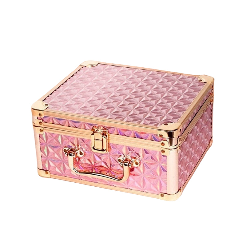 Large Capacity Make-up Bag LED Mirror Portable With Light