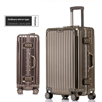 Aluminum Magnesium Luggage Password Case