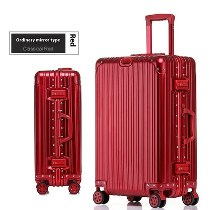 Aluminum Magnesium Luggage Password Case