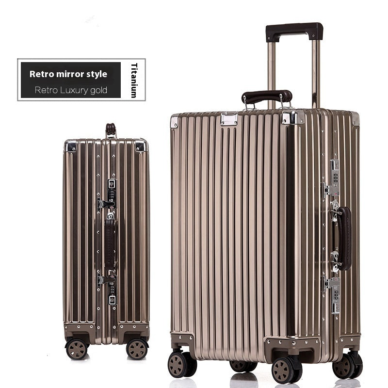 Aluminum Magnesium Luggage Password Case