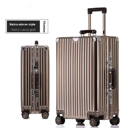 Aluminum Magnesium Luggage Password Case