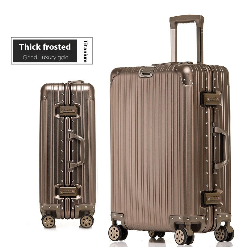 Aluminum Magnesium Luggage Password Case