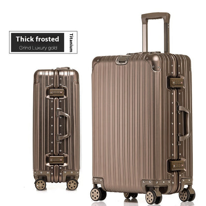 Aluminum Magnesium Luggage Password Case