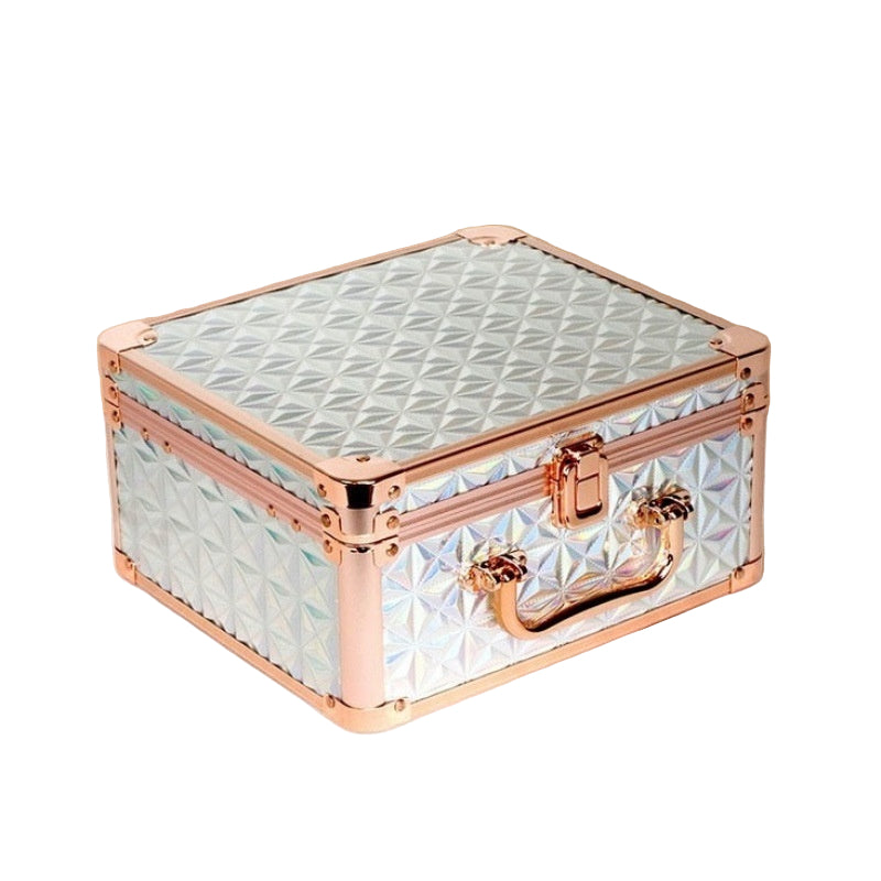 Large Capacity Make-up Bag LED Mirror Portable With Light