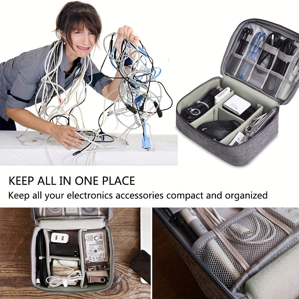 Portable  Waterproof Electronics Organiser
